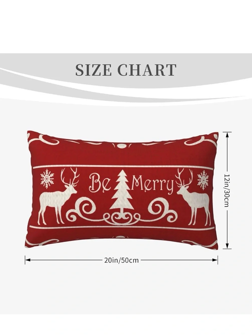Holiday Red 'Let It Snow' and 'Be Merry' Decorative Pillow Covers - Set of Two